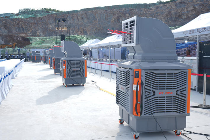 酷熱季節(jié)盼涼策，戶外降溫開(kāi)先河—— 瑞泰風(fēng)全面保障安徽銅陵鄰里文化季